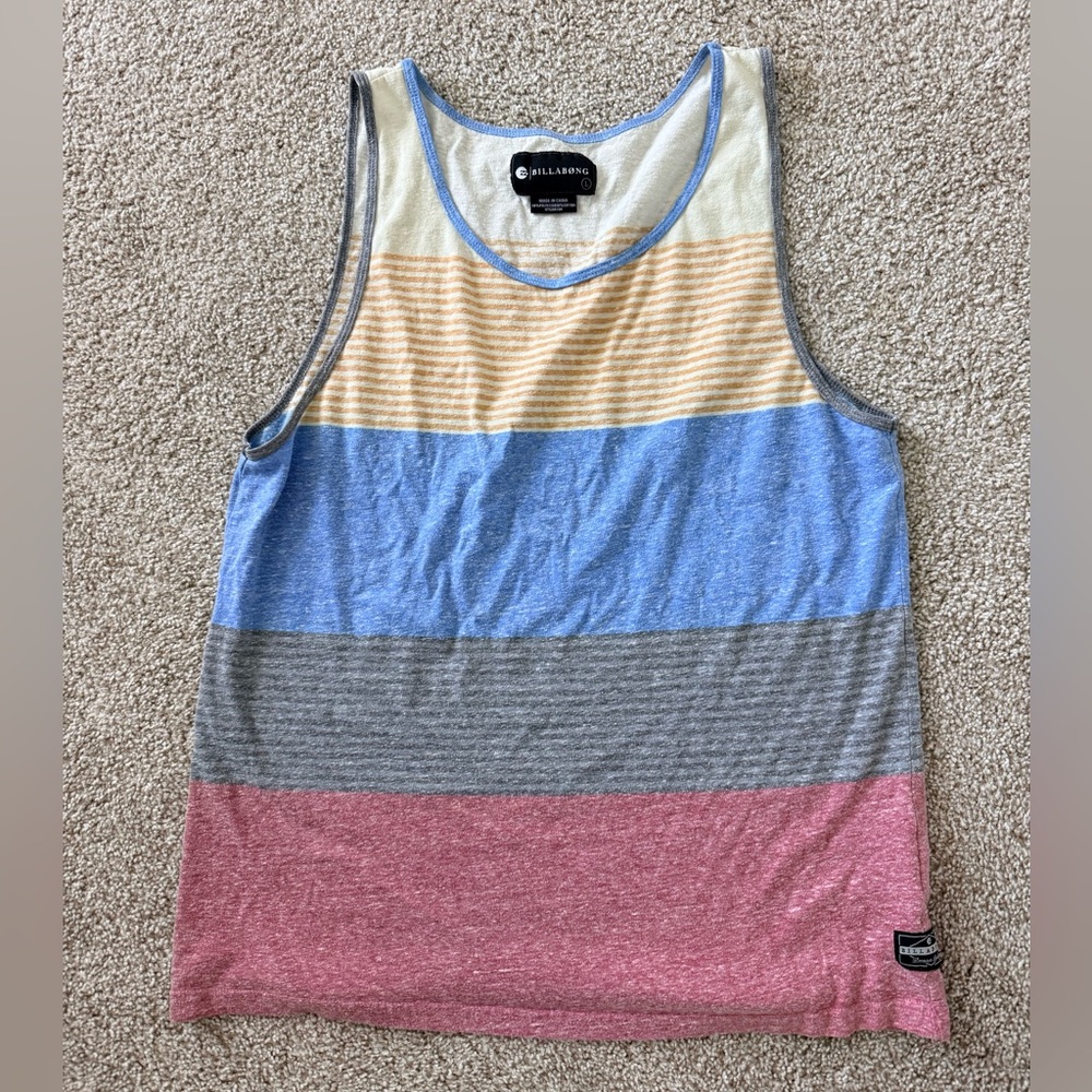 Billabong Multicolor Striped Tank
